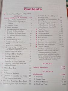 SSS combined graduate level exam question bank by