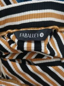 Striped Pencil Skirt