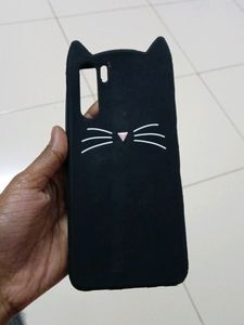Oppo F15 Kitty Back Cover (Pack Of 2)