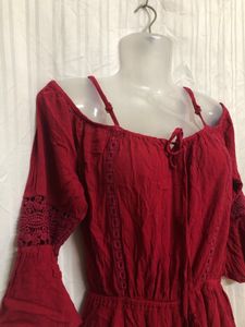 Terranova Red Stylish Jumpsuit