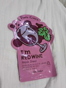 TONYMOLY I'm Red Wine Mask Sheet