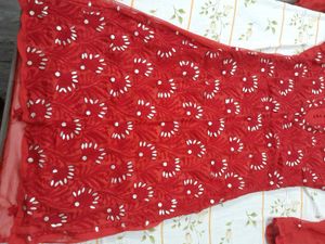 Gota Patti Kurti With Inner &amp; Dupatta