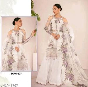 Branded Pakistani Heavy Embroidery Patch Work Suit