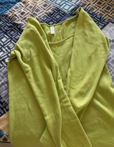 Green full sleeves Top