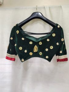 Multicolour Fishcut Stitched Lehenga Choli Set