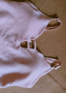 Striped One-Piece Hotie Swimsuit For Women 🔥 🎀♥