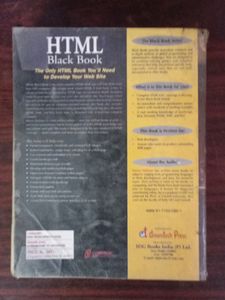 HTML BLACK BOOK