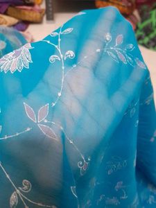 Slightly Issues Saree