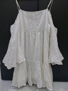American Eagle Cold Shoulder Boho Dress