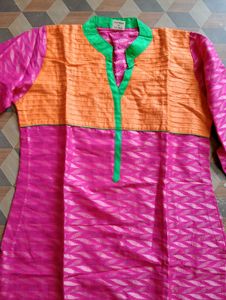 Pink &amp; Orange Tunic Top