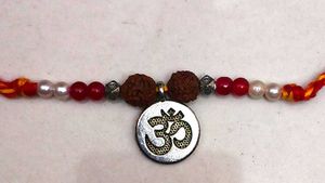 Om Charm Rakhi Bracelet