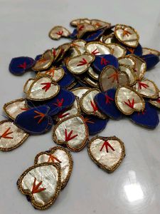 Elegant Blue Velvet Dress Material 1rs.1