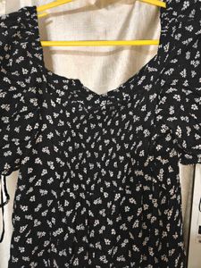 Floral Print Midi Dress