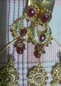 Alloy Gold Plated Jwellery Set Pack Of 3