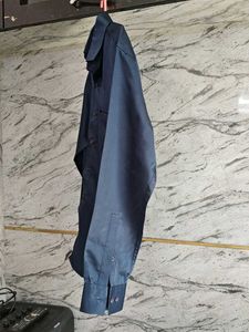 A Party Wear Navy Blue Shirt