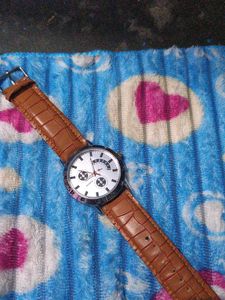 Classic Brown Band Watch