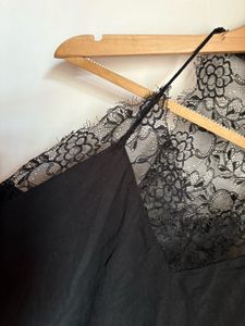 Beautiful Imported Black Top With Lace
