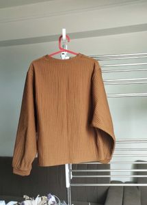 Earthy Brown long sleeve pullover