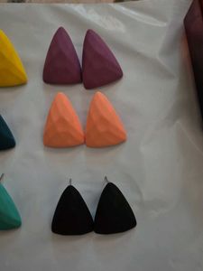 Triangle Stud Earrings