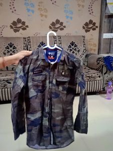 Army Design Shirt For Boys