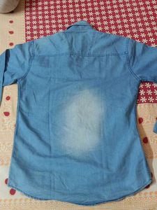 Denim Long Sleeve Shirt
