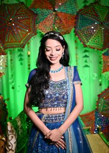 Mirror Work Heavy Flair Lehnga