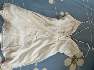 FOREVER 21 White Mini Dress