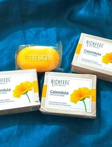 Rich Feel Calendula Soap For Acne