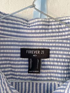 UNISEX Striped Forever 21 Shirt