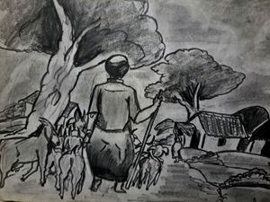 Cartoon Sketch / Drawing / Painting