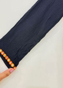 Black Kurti Top