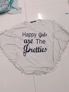 Crop Top With Office Sholder