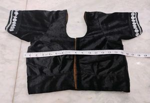 Black Colour Velvet Blouse