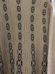 Patterned Knit winter kurta for woman