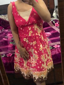 Paisley Print Sundress