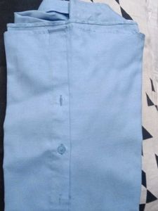 Vintage Light Blue Button-Down Shirt