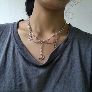 Moon  Star  💫Necklace
