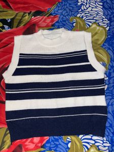Crop Half Sweater