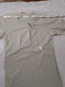 Tan Long-Sleeve Thobe