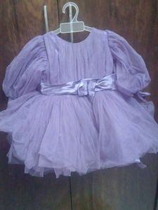 Cute Purple Party Dress