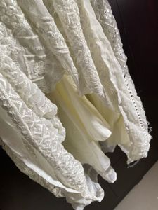 Mirror Work White Anarkali Kurta With Dupatta