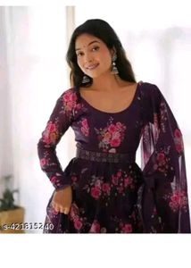 women&#39;s kurta set with dupatta