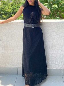 Black Net Dress
