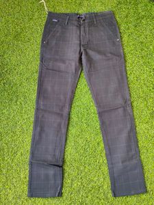 Checkered Casual Pants