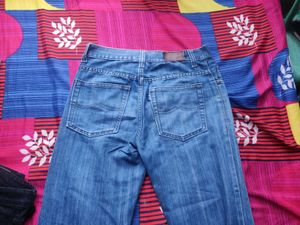 Blue Straight Jeans