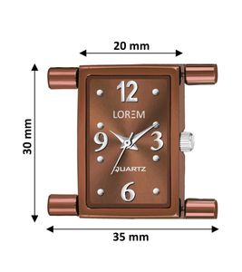 Unique Bronze Bangle Watch