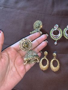Desi Earrings Combo