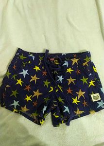Star Print Shorts