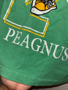 Green Mickey Mouse Polo Top