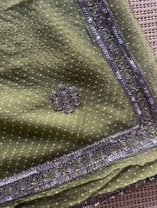 Cutdana Work Heavy Saree